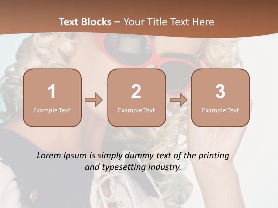 Glamorous Red Pin PowerPoint Template