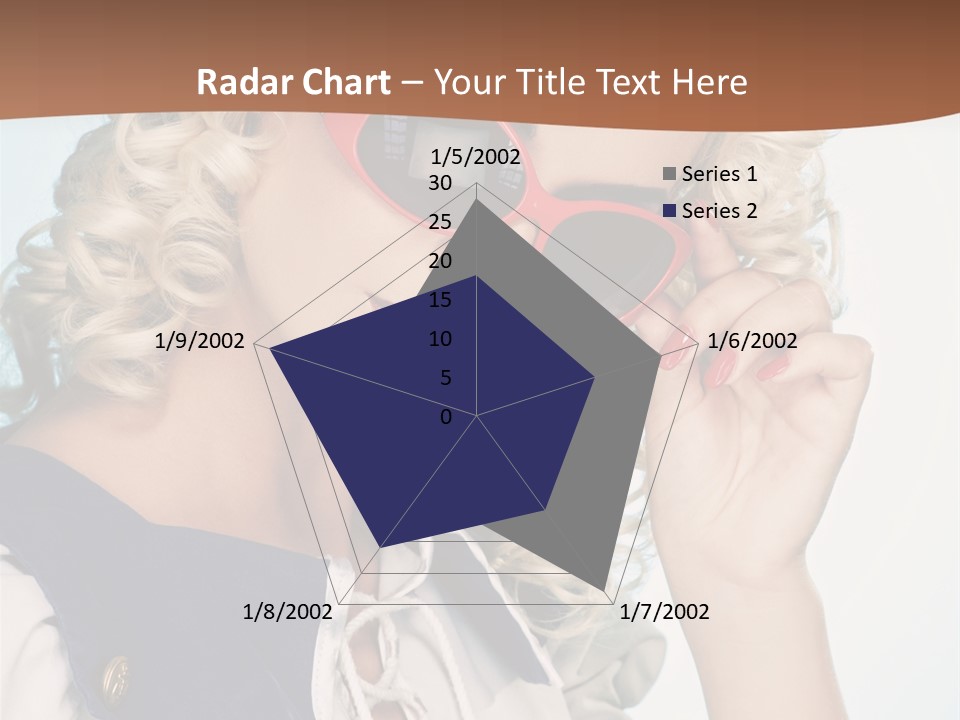 Glamorous Red Pin PowerPoint Template