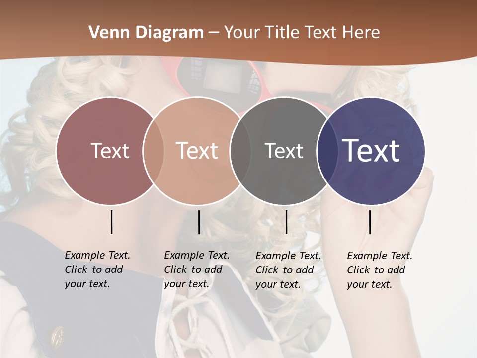 Glamorous Red Pin PowerPoint Template