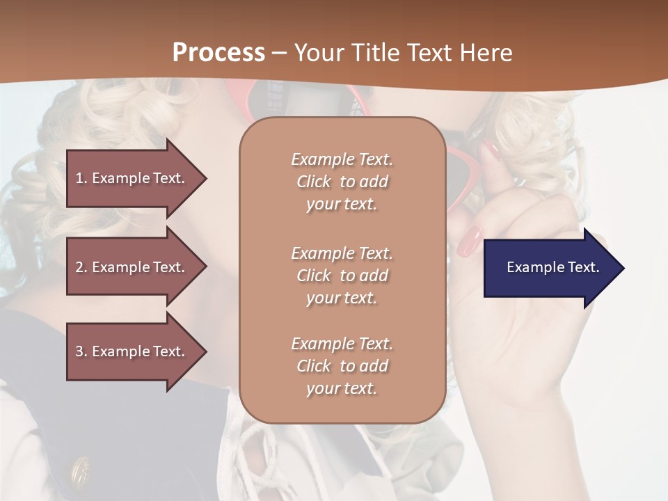 Glamorous Red Pin PowerPoint Template