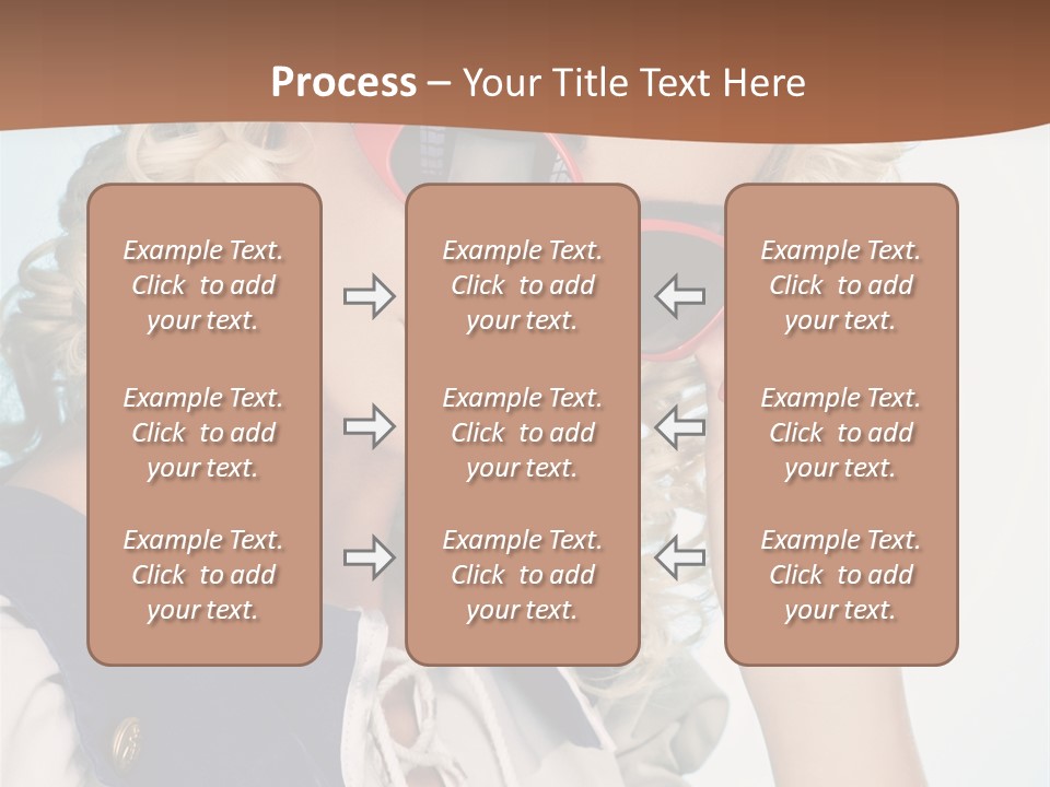 Glamorous Red Pin PowerPoint Template