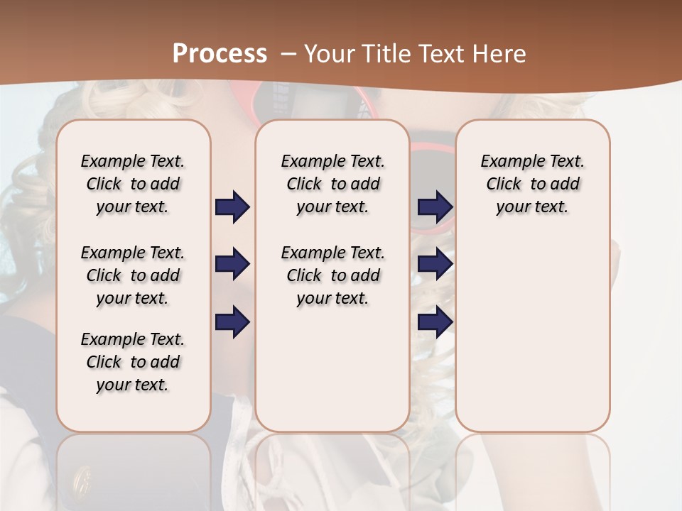 Glamorous Red Pin PowerPoint Template