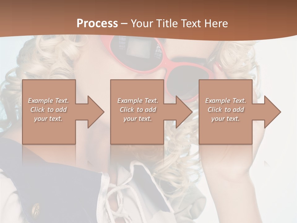 Glamorous Red Pin PowerPoint Template