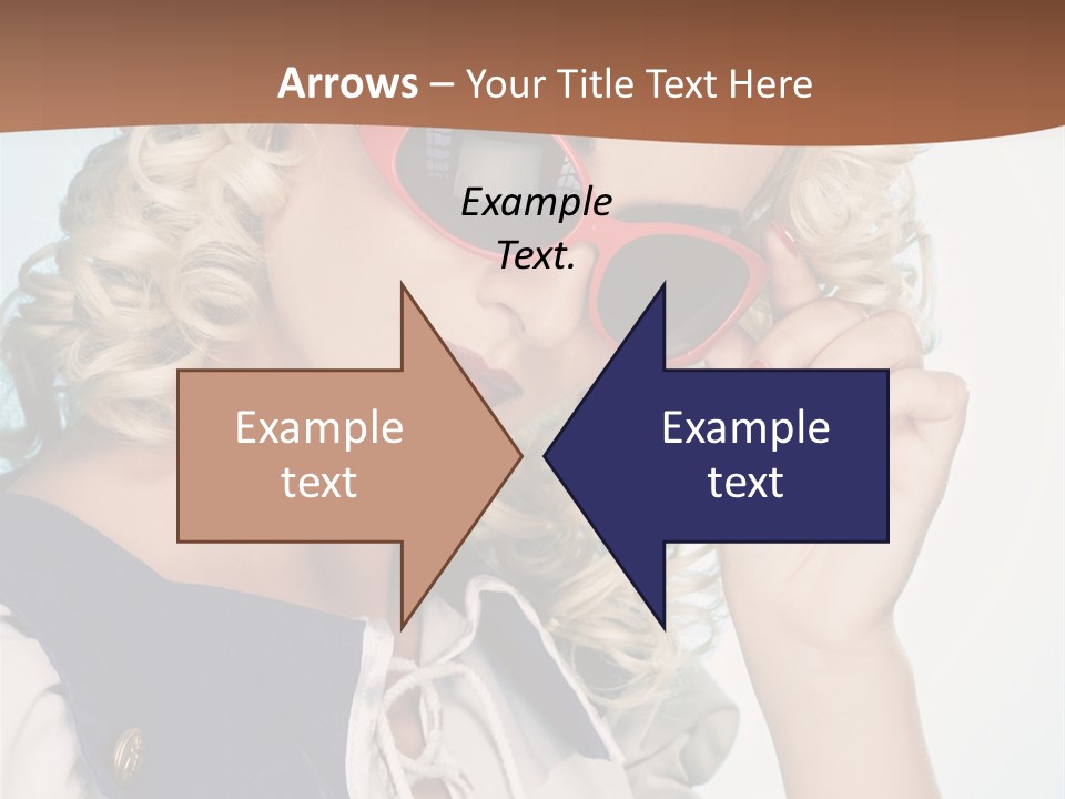 Glamorous Red Pin PowerPoint Template
