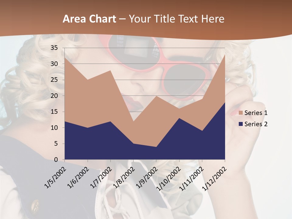 Glamorous Red Pin PowerPoint Template