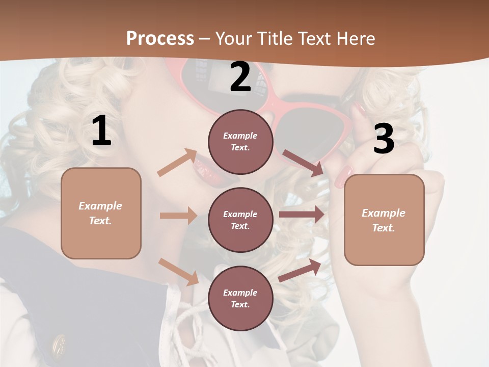 Glamorous Red Pin PowerPoint Template
