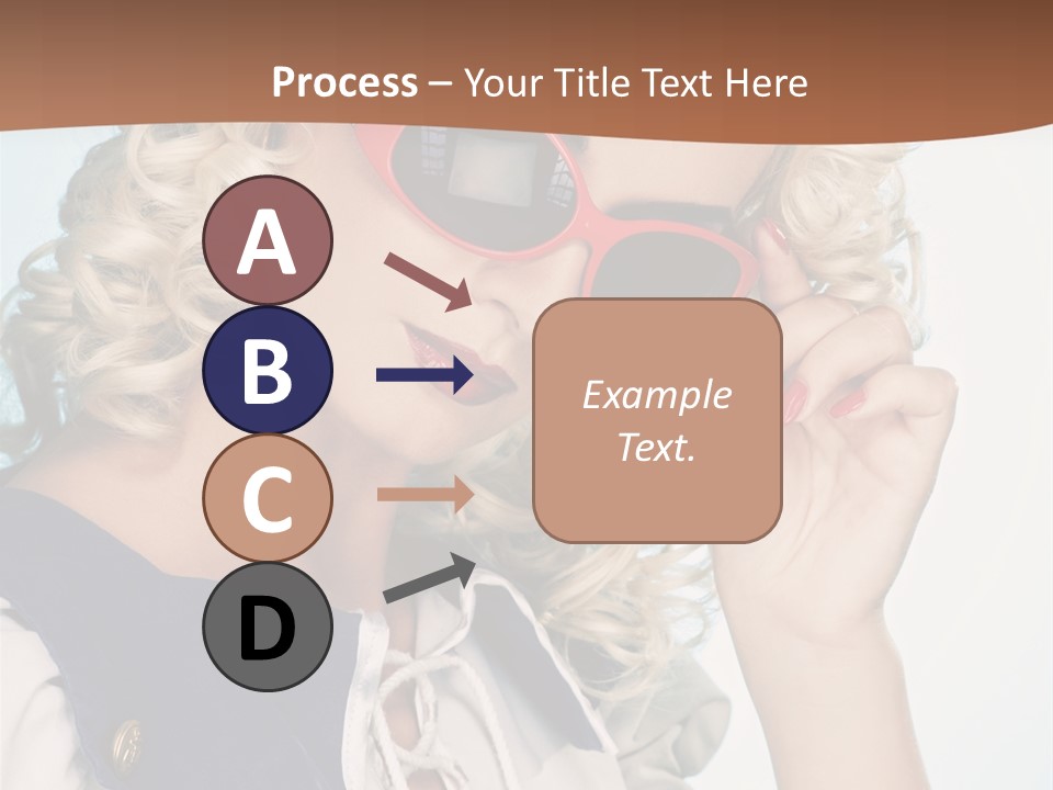 Glamorous Red Pin PowerPoint Template