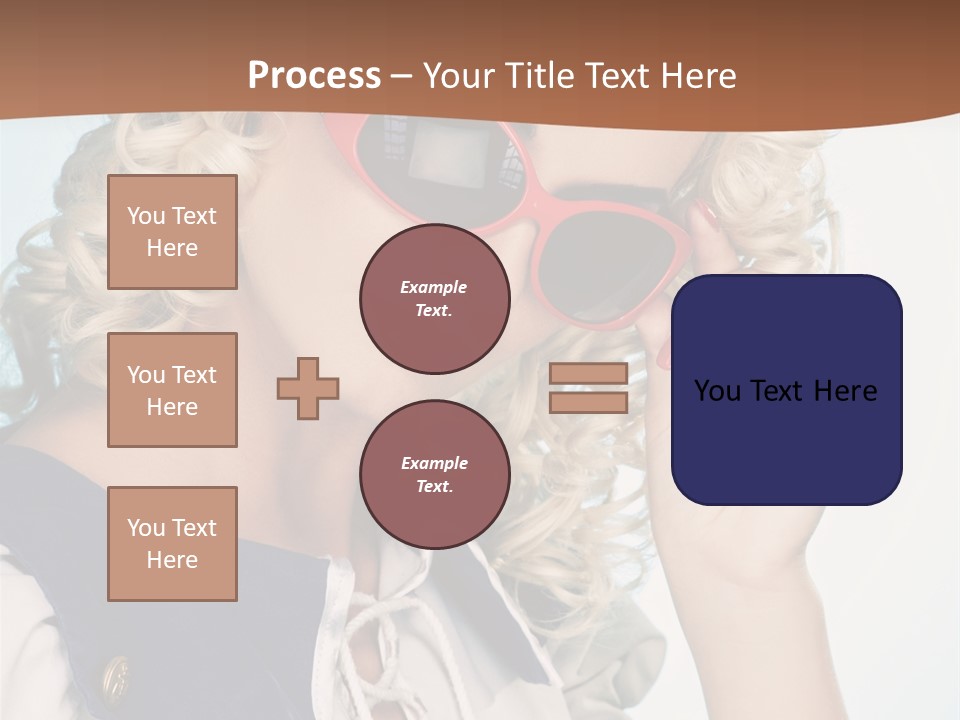 Glamorous Red Pin PowerPoint Template