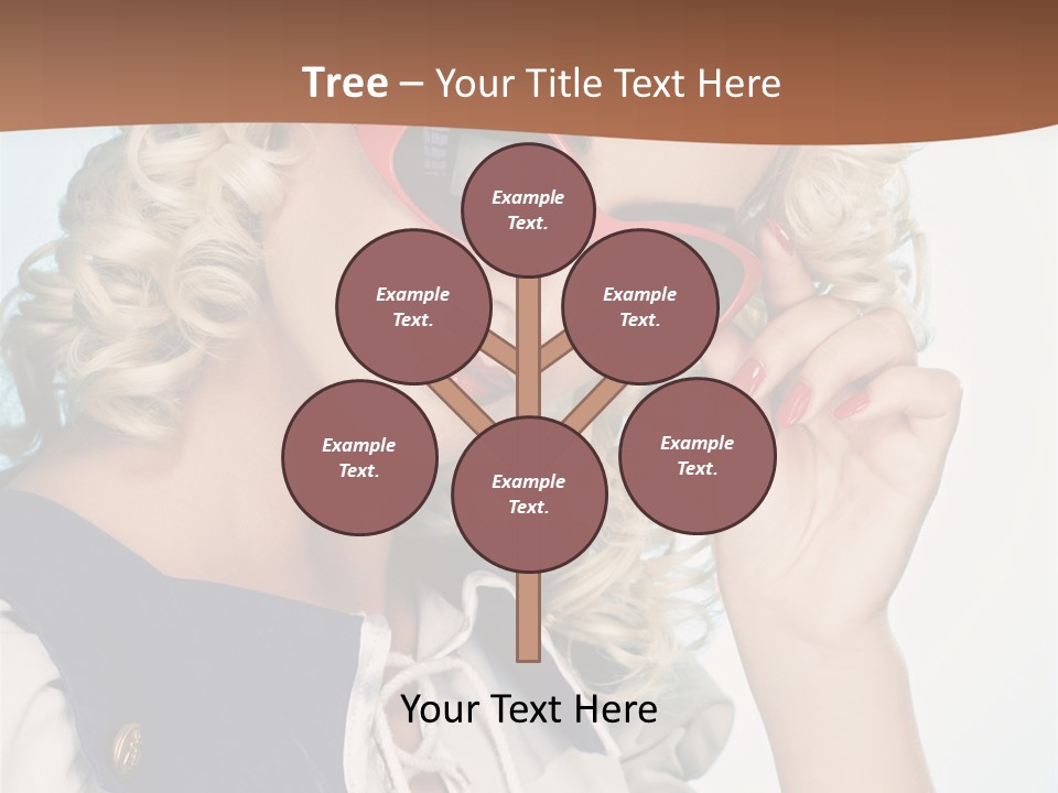 Glamorous Red Pin PowerPoint Template