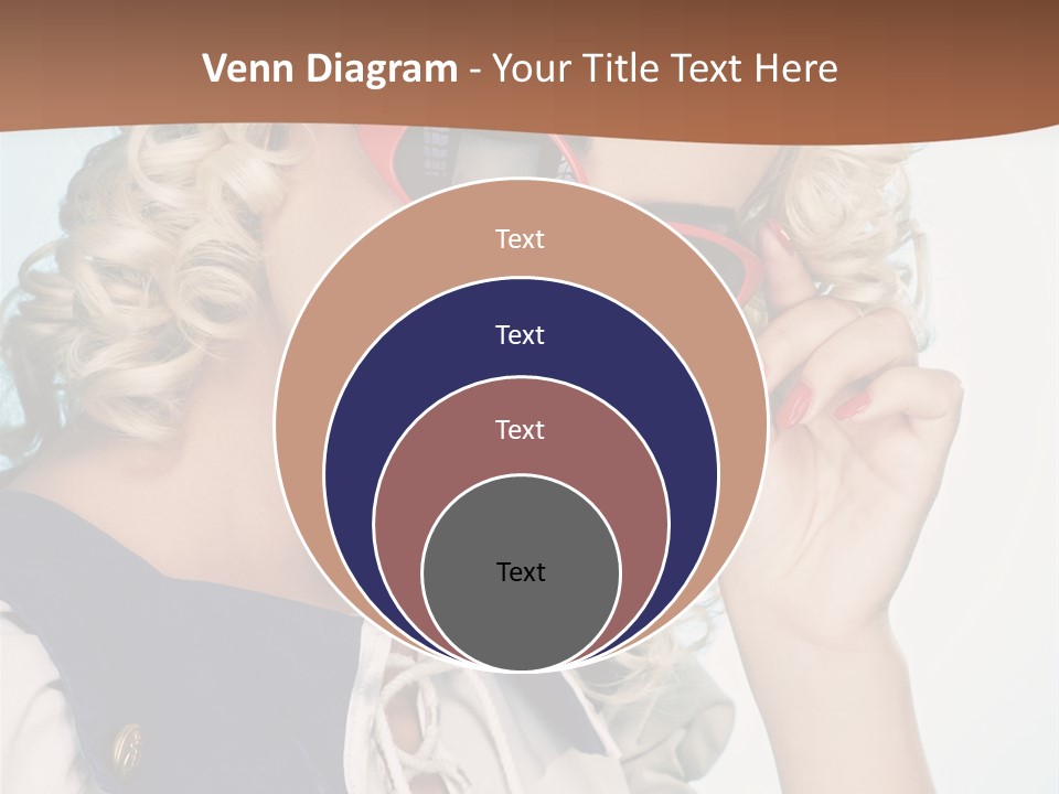 Glamorous Red Pin PowerPoint Template