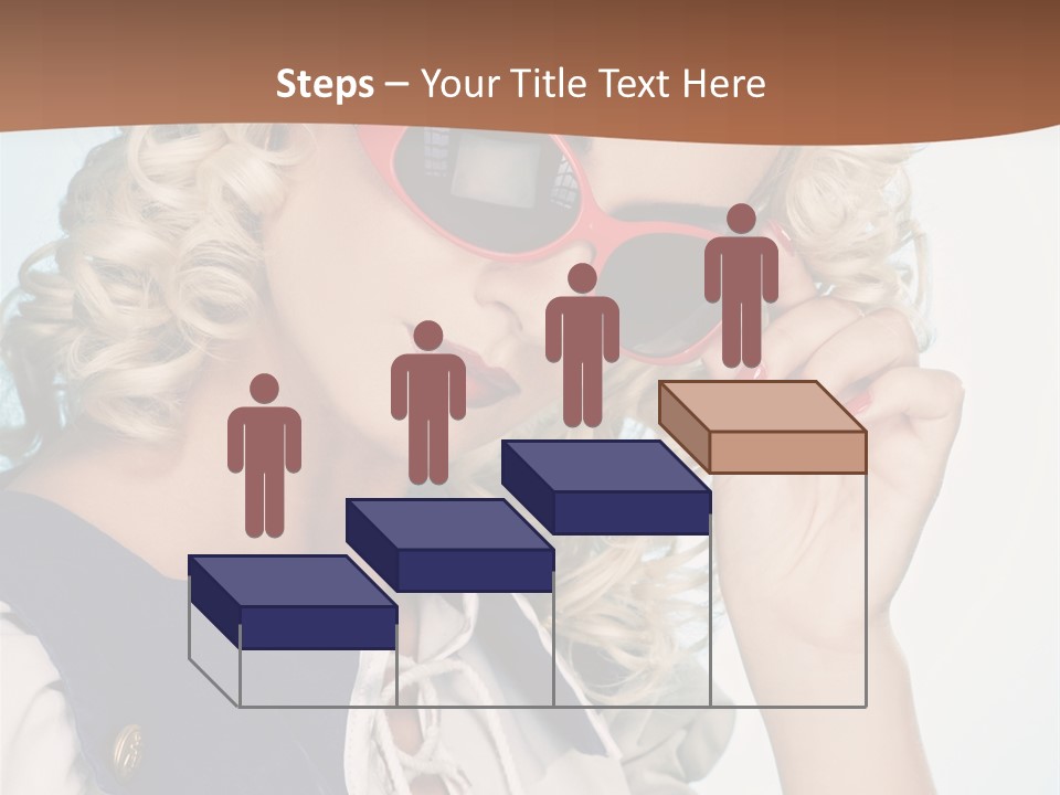 Glamorous Red Pin PowerPoint Template