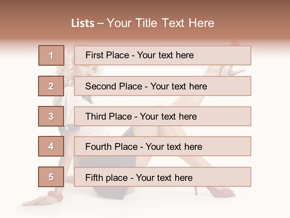 A Woman Is Sitting On The Floor With Her Legs Crossed PowerPoint Template