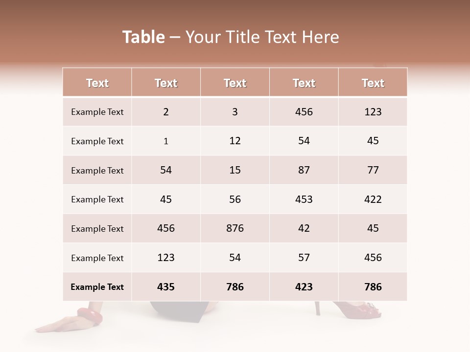 A Woman Is Sitting On The Floor With Her Legs Crossed PowerPoint Template
