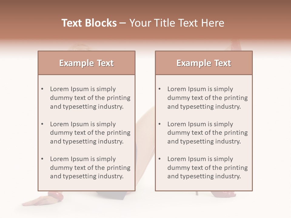 A Woman Is Sitting On The Floor With Her Legs Crossed PowerPoint Template