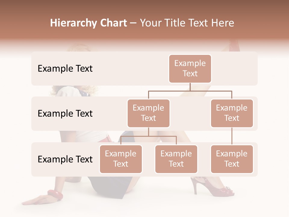 A Woman Is Sitting On The Floor With Her Legs Crossed PowerPoint Template