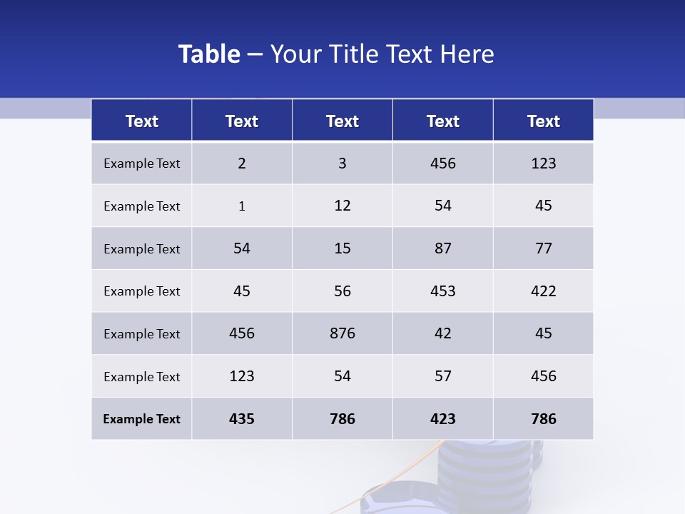 A Group Of Blue And Orange Stacks Of Coins With A Yellow Arrow On Top Of PowerPoint Template