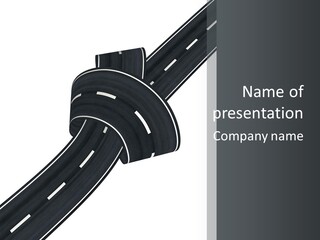 Motor Line Difficulty PowerPoint Template