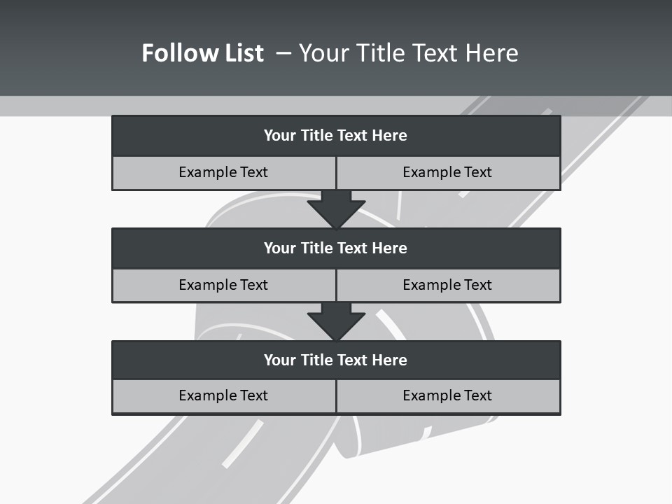 Motor Line Difficulty PowerPoint Template