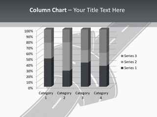 Motor Line Difficulty PowerPoint Template