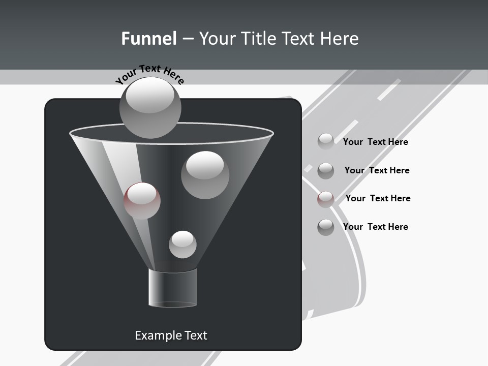 Motor Line Difficulty PowerPoint Template