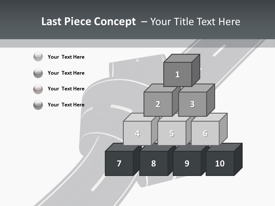 Motor Line Difficulty PowerPoint Template