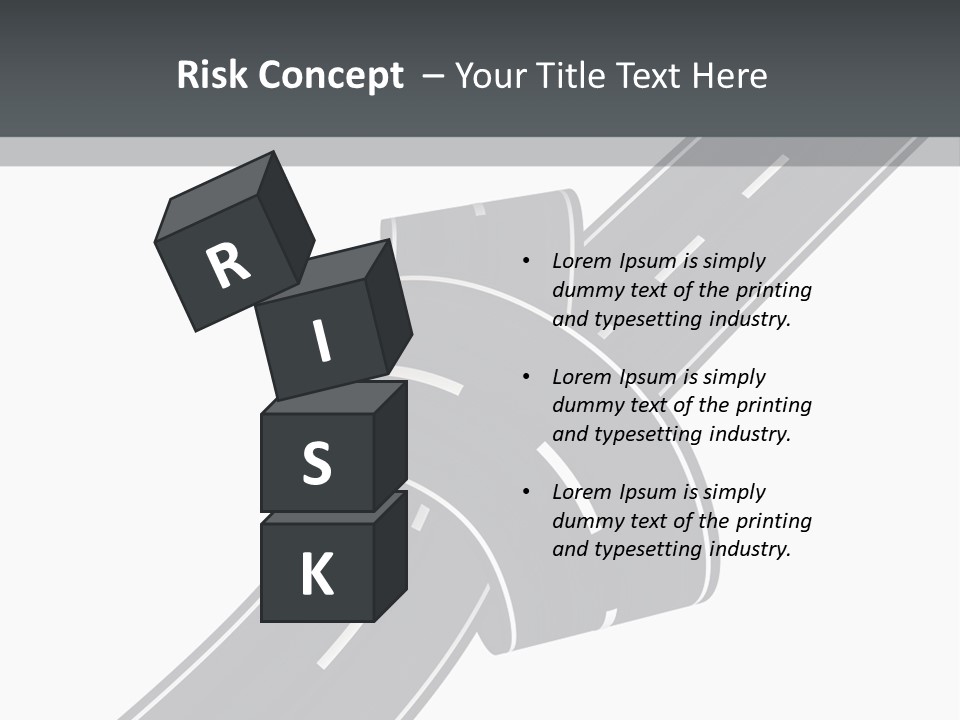 Motor Line Difficulty PowerPoint Template