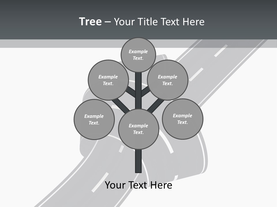 Motor Line Difficulty PowerPoint Template
