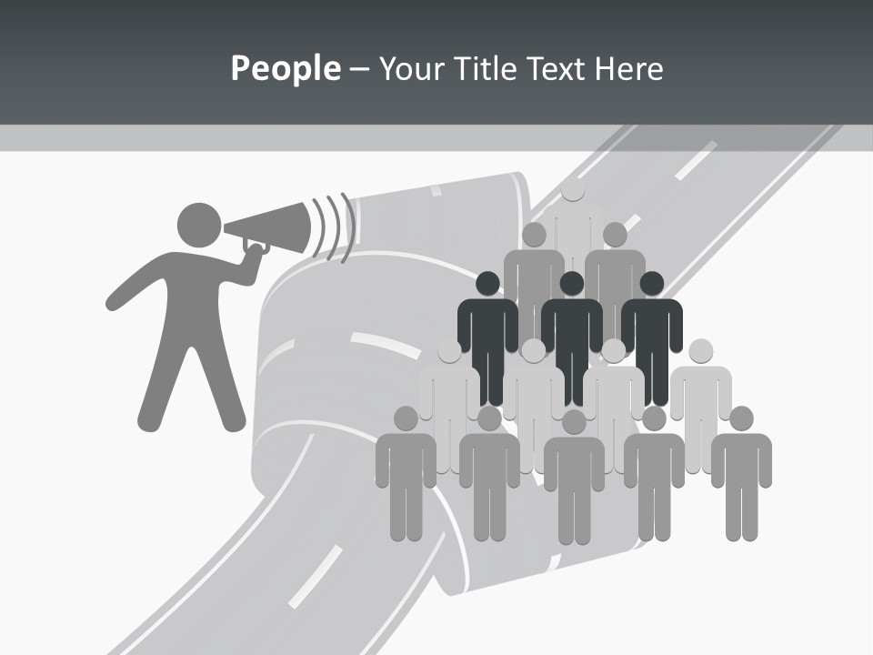 Motor Line Difficulty PowerPoint Template
