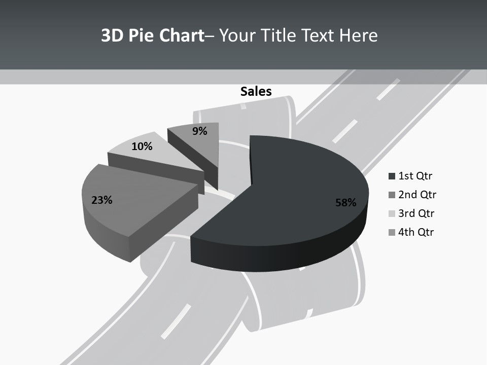 Motor Line Difficulty PowerPoint Template