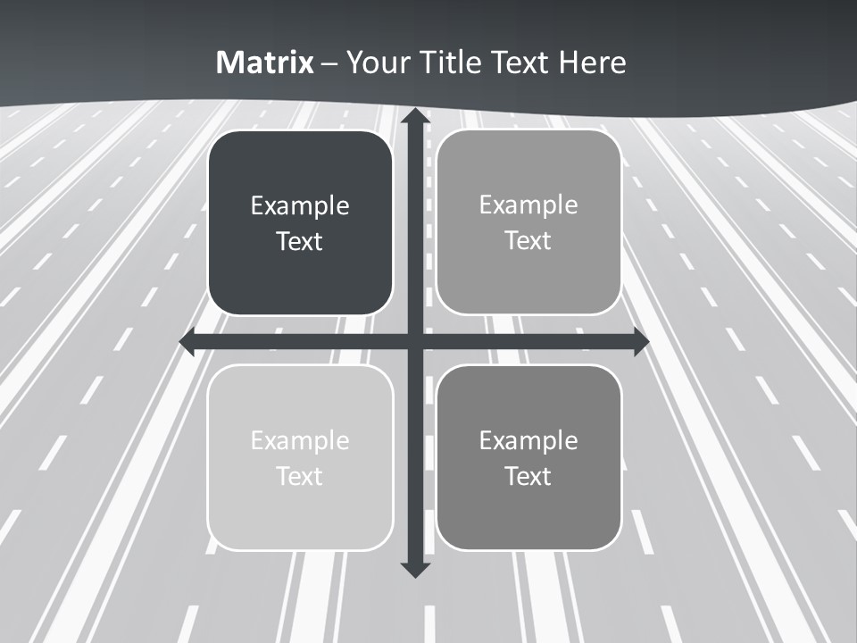 Numberless Illustration Car PowerPoint Template