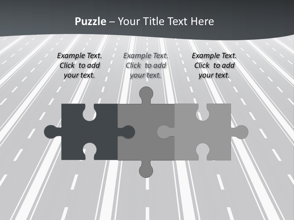 Numberless Illustration Car PowerPoint Template