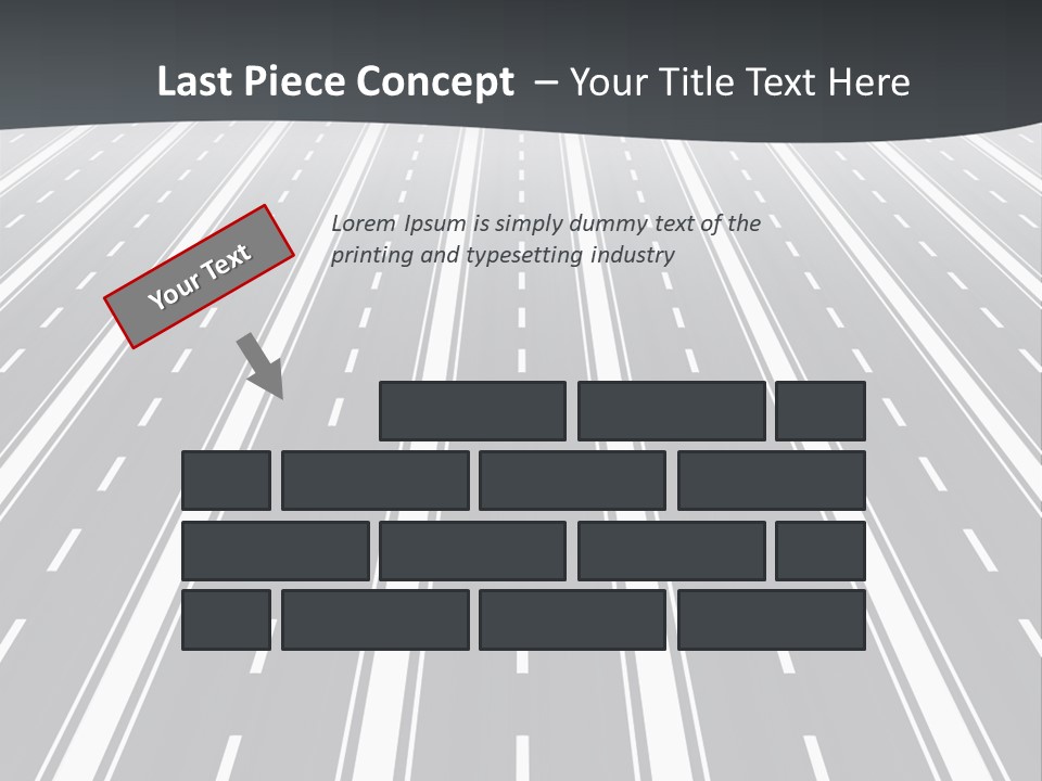 Numberless Illustration Car PowerPoint Template