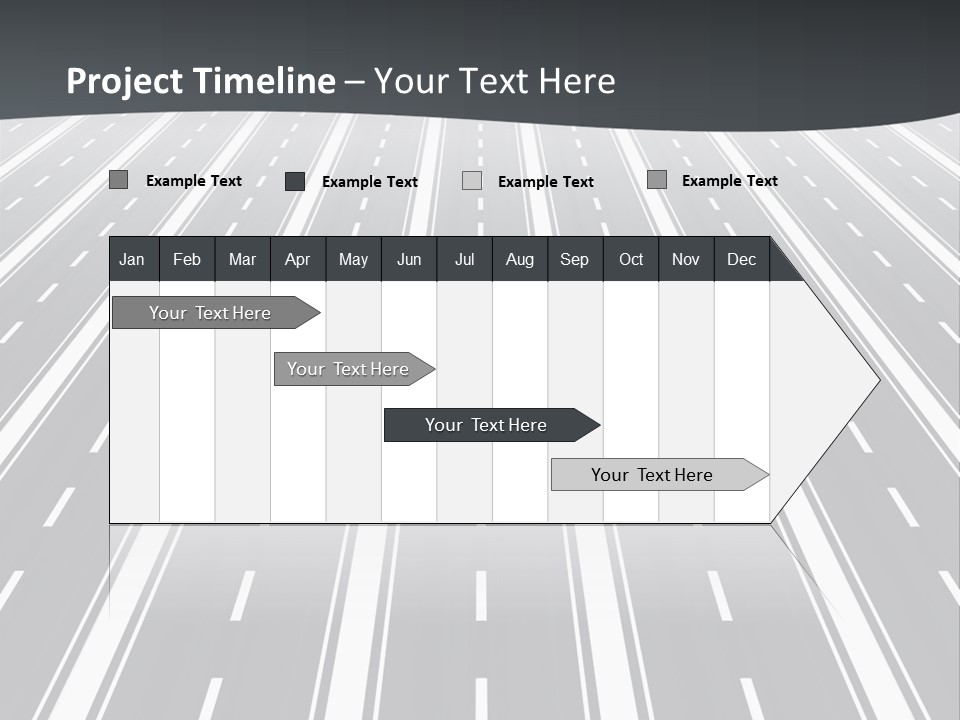 Numberless Illustration Car PowerPoint Template