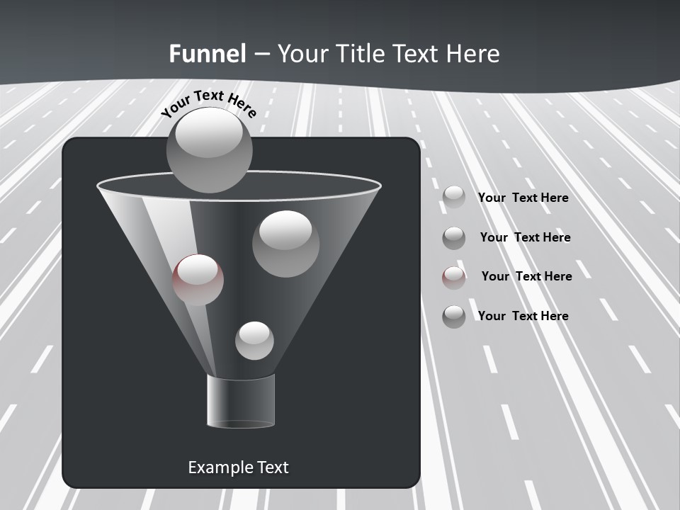 Numberless Illustration Car PowerPoint Template