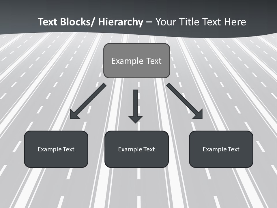 Numberless Illustration Car PowerPoint Template