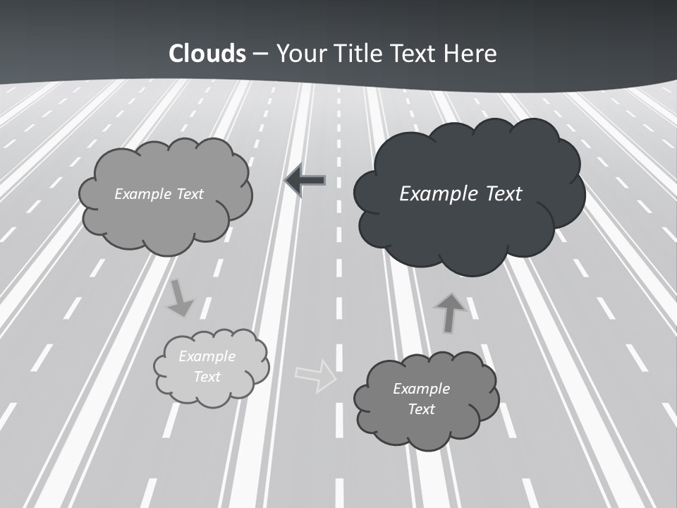 Numberless Illustration Car PowerPoint Template