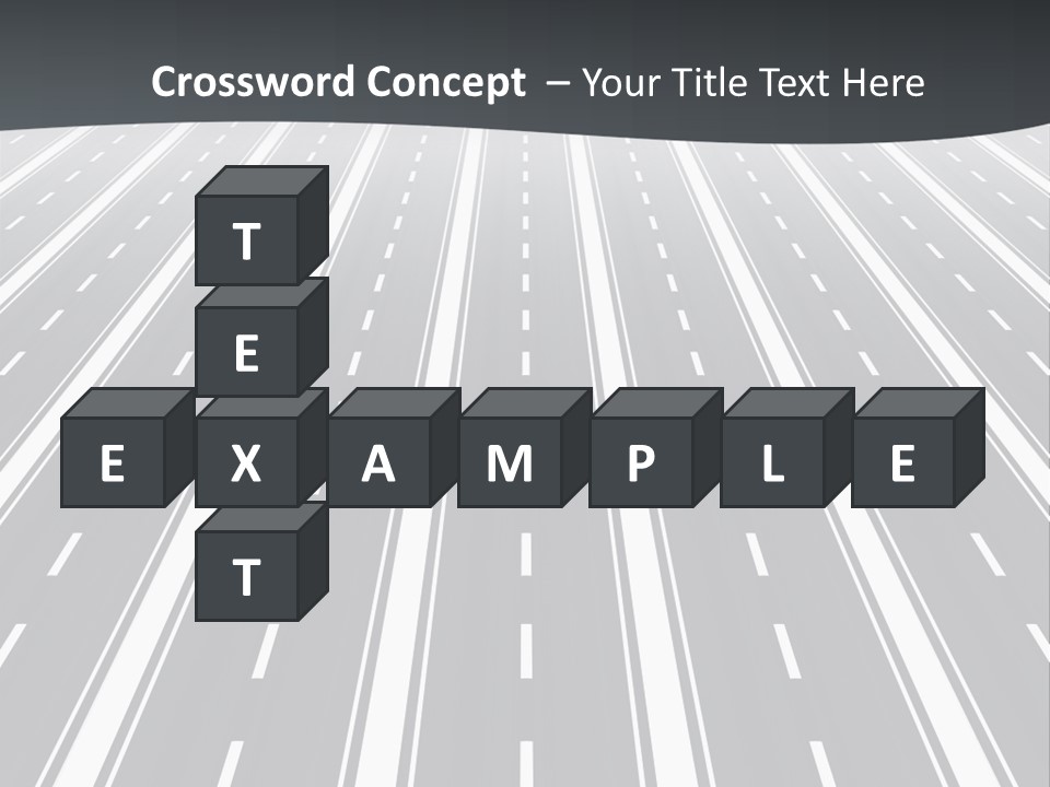 Numberless Illustration Car PowerPoint Template