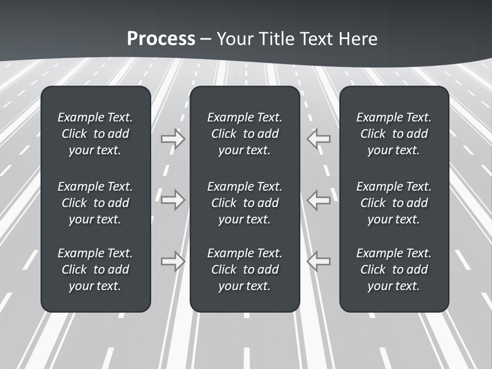 Numberless Illustration Car PowerPoint Template