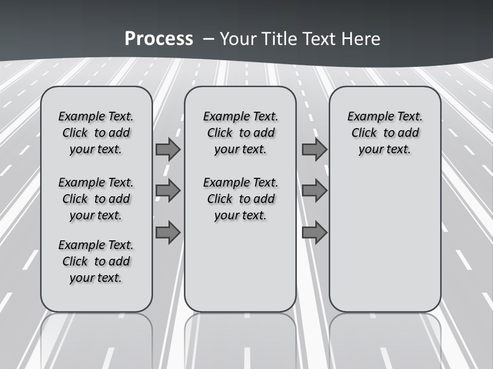 Numberless Illustration Car PowerPoint Template