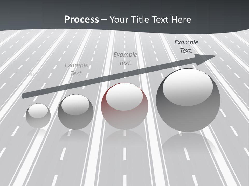 Numberless Illustration Car PowerPoint Template