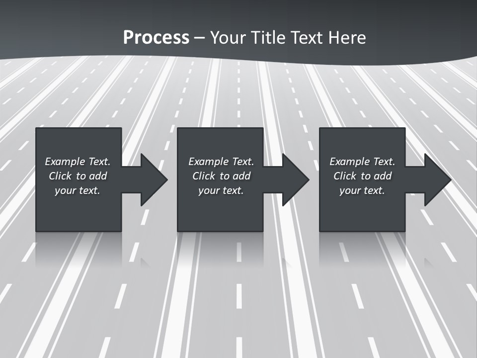 Numberless Illustration Car PowerPoint Template