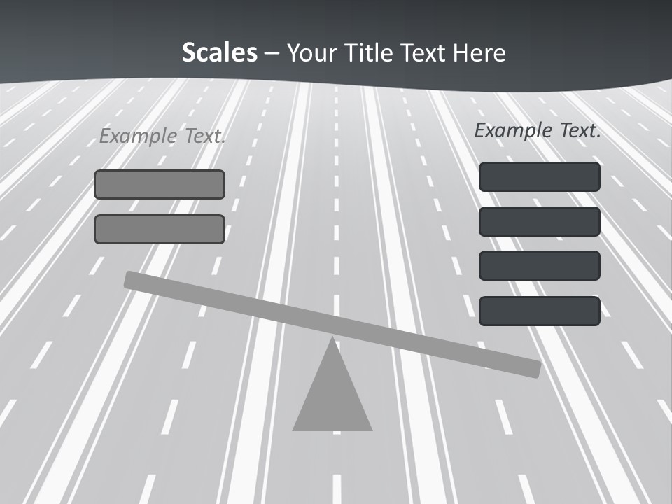 Numberless Illustration Car PowerPoint Template