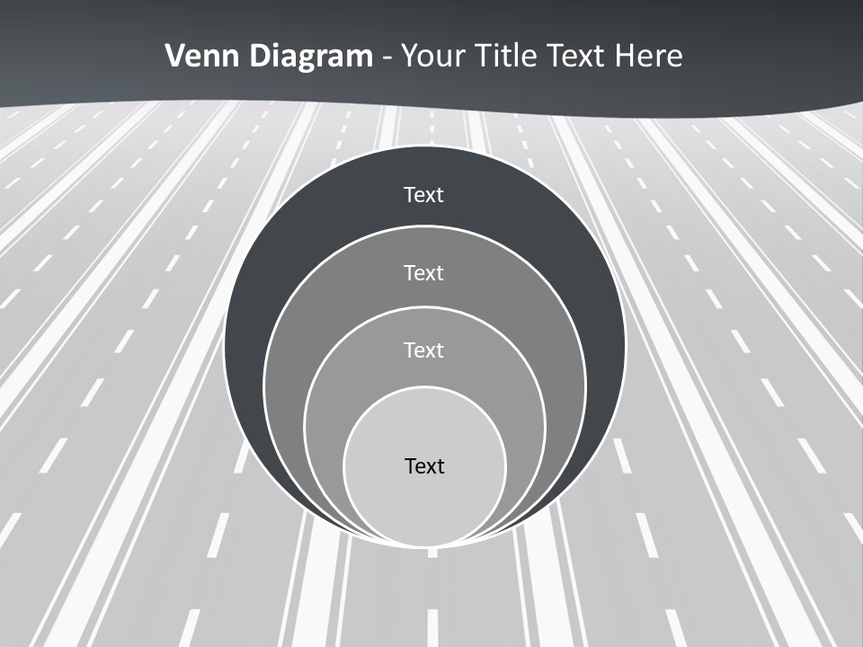 Numberless Illustration Car PowerPoint Template