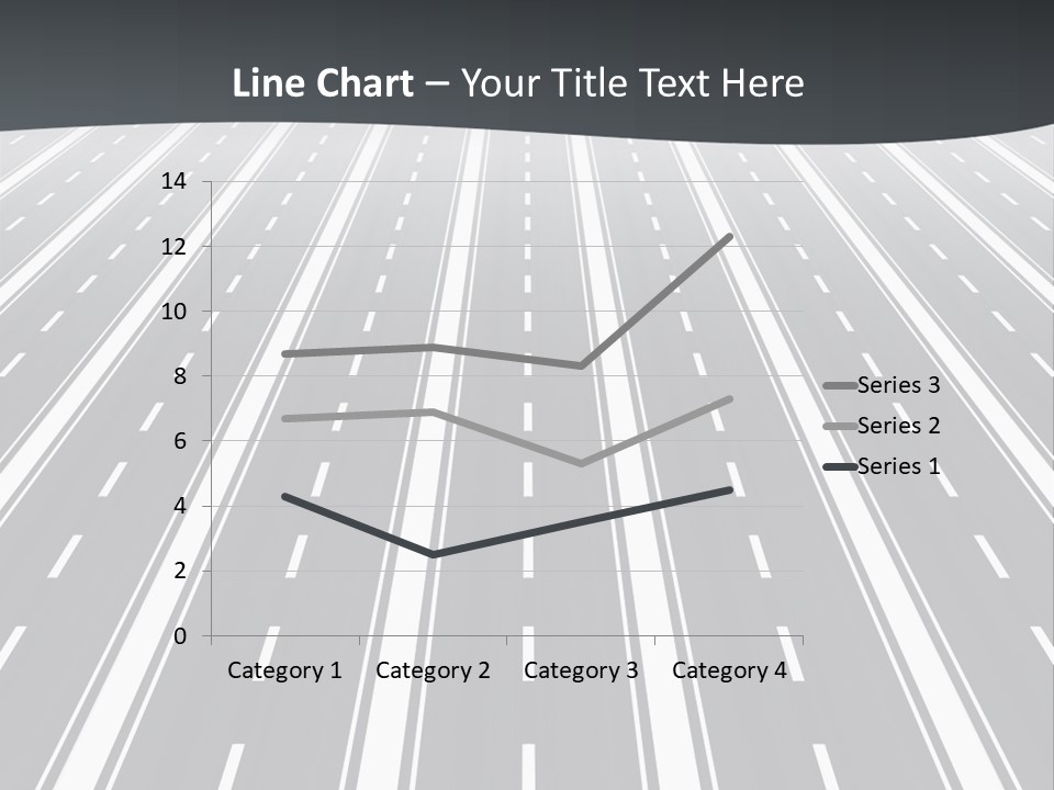 Numberless Illustration Car PowerPoint Template