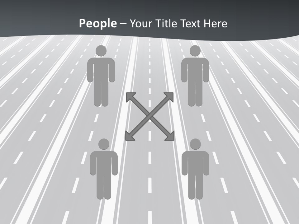 Numberless Illustration Car PowerPoint Template
