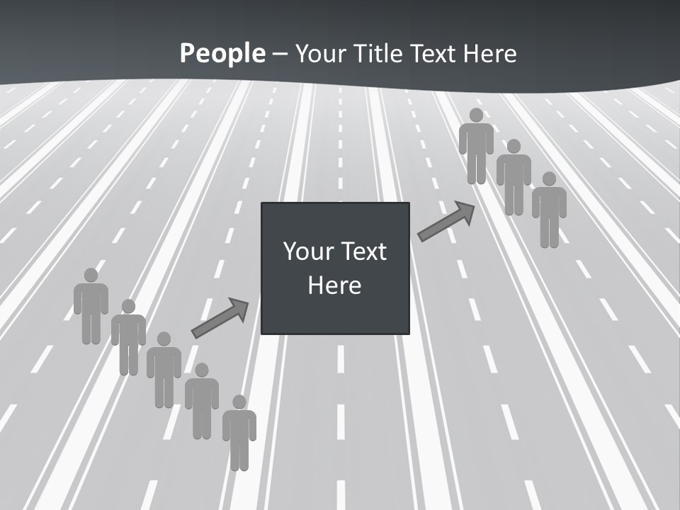 Numberless Illustration Car PowerPoint Template