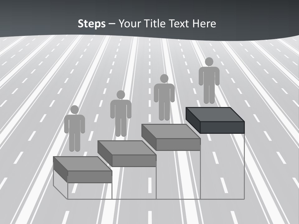 Numberless Illustration Car PowerPoint Template