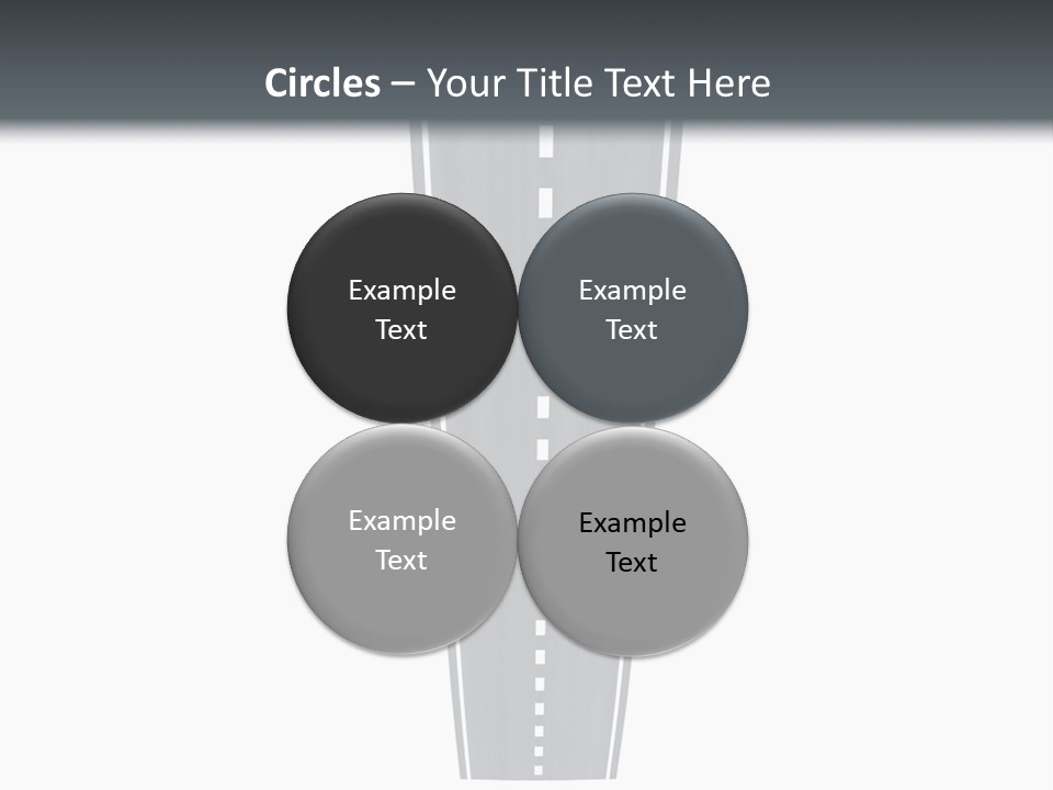 A Brochure With A Picture Of A Tall Building PowerPoint Template