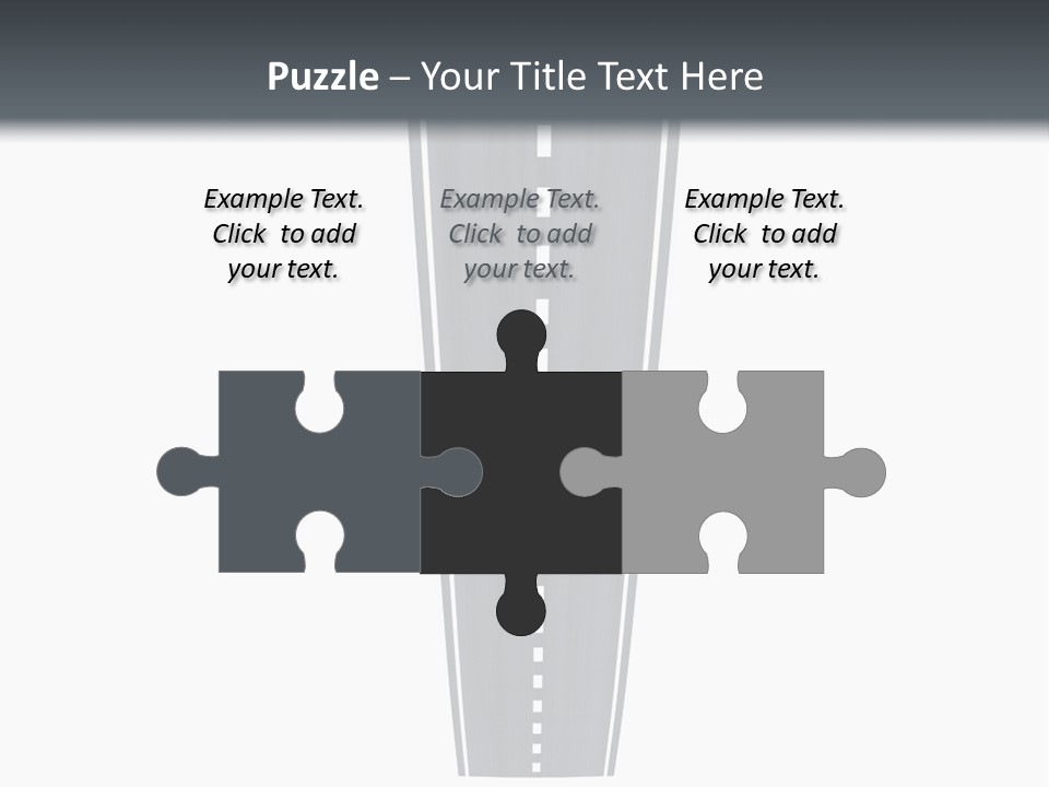 A Brochure With A Picture Of A Tall Building PowerPoint Template