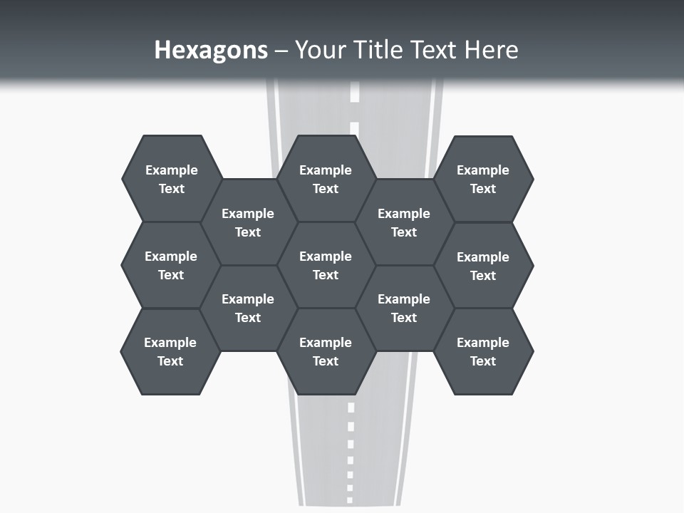 A Brochure With A Picture Of A Tall Building PowerPoint Template
